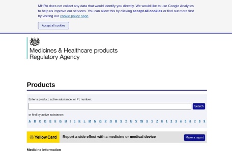 MHRA Products