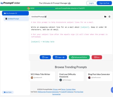 PromptFolder
