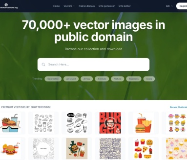 Public domain vectors