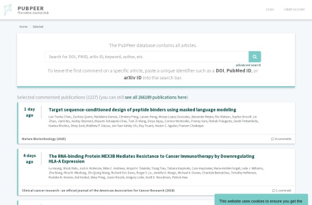 PubPeer
