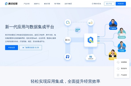 零代码应用集成与数据集成平台