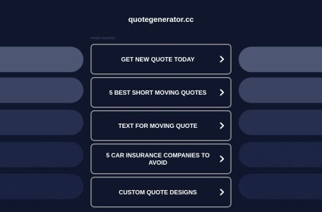 Quote Generator