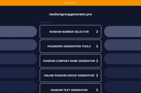 Random Group Generator 随机分组