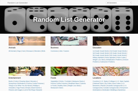 Random List Generator