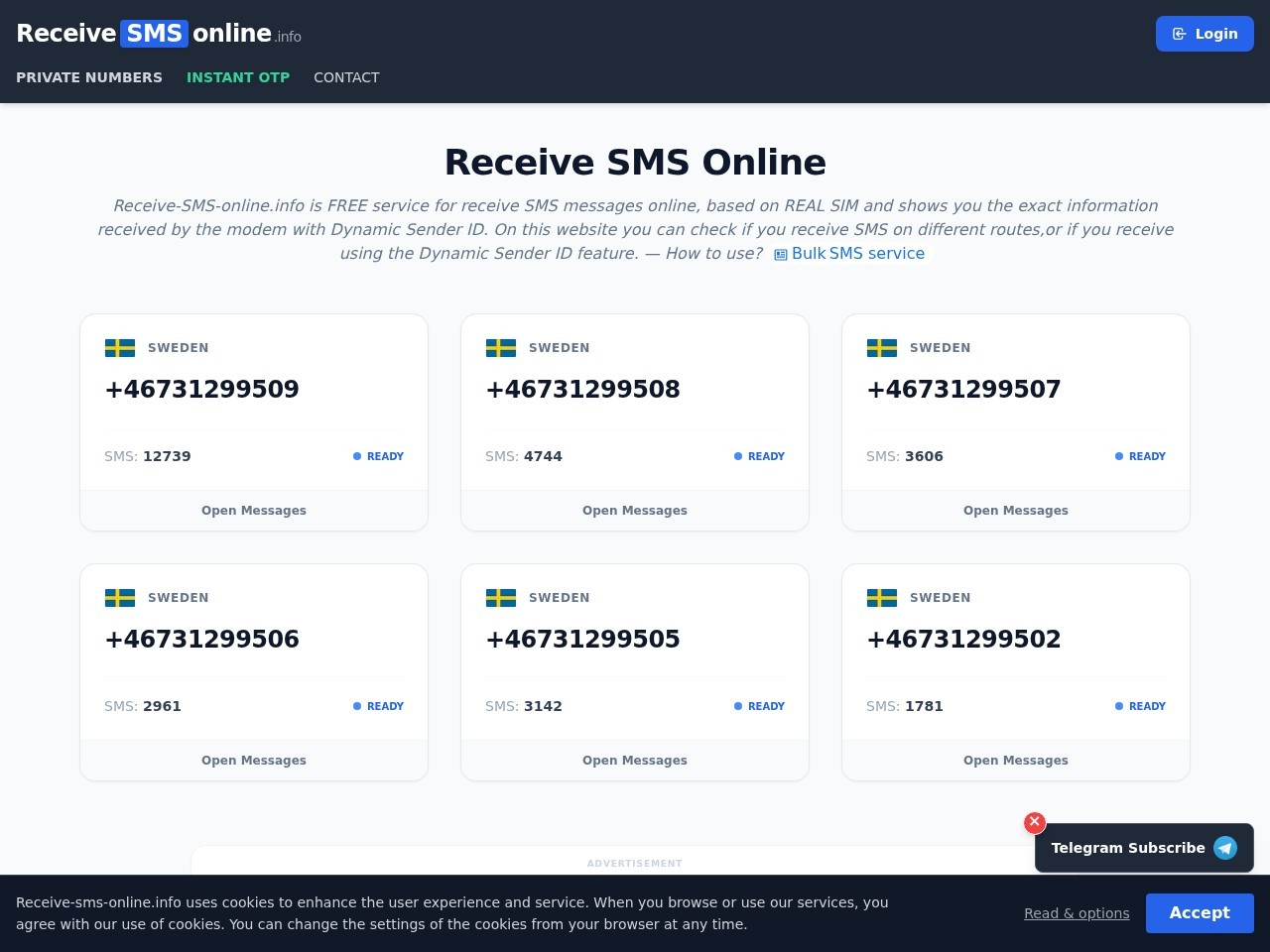 Receive-sms-online - 007出海