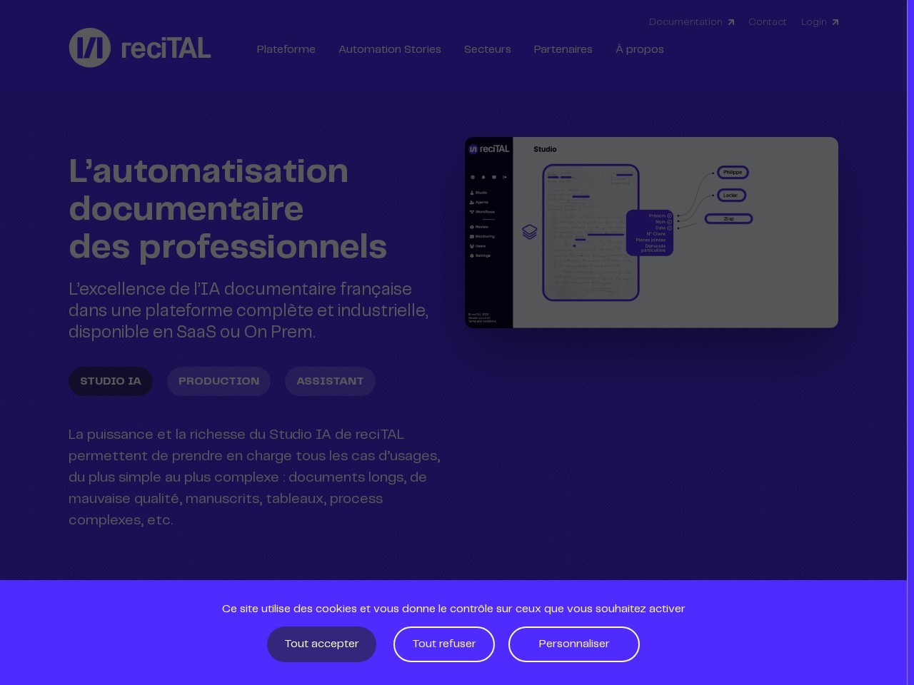 ReciTAL – 智能文档处理平台