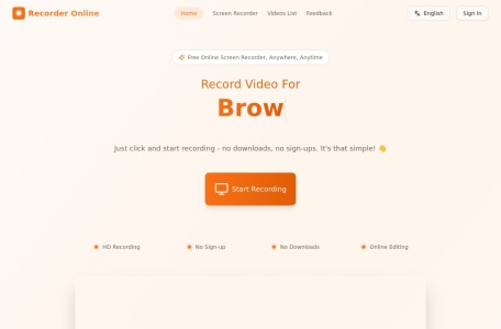 Recorder Online-我爱网址导航