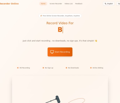 Recorder Online|在线屏幕录制