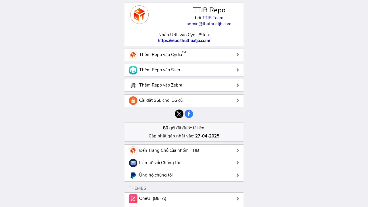 TTJB Repo