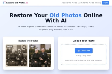 Restore Old Photos.io