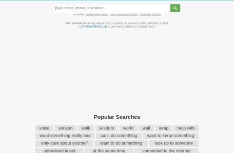 Reverse Dictionary