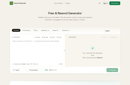 Reword Generator