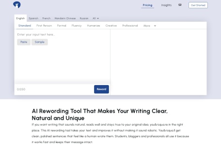 Rewording Tool