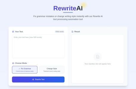 Rewrite AI