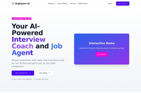 RightJoin AI Mock Interviews翻译站点