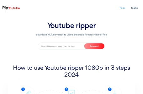 RipYoutube：免费在线Youtube视频下载器