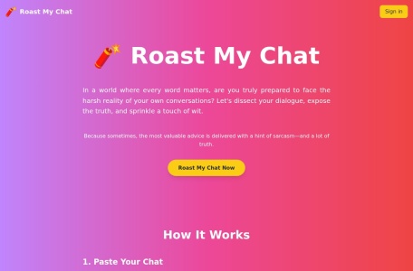 Roast My Chat