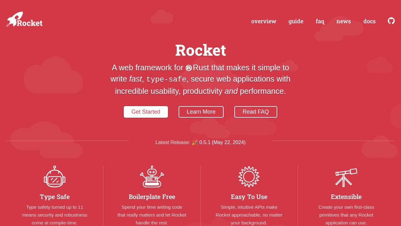 Rocket Rust Web框架开发