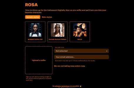 Rosa火影人物生成器翻译站点