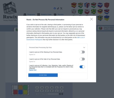 魔方求解器Online Rubik’s Cube Solver