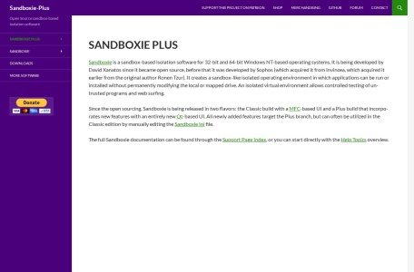沙盘Sandboxie