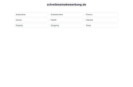 Schreibmeinebewerbung.de翻译站点