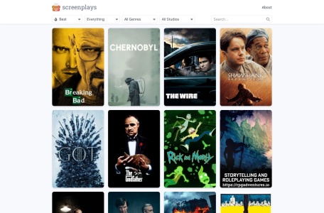 Sreenplays英文剧本下载