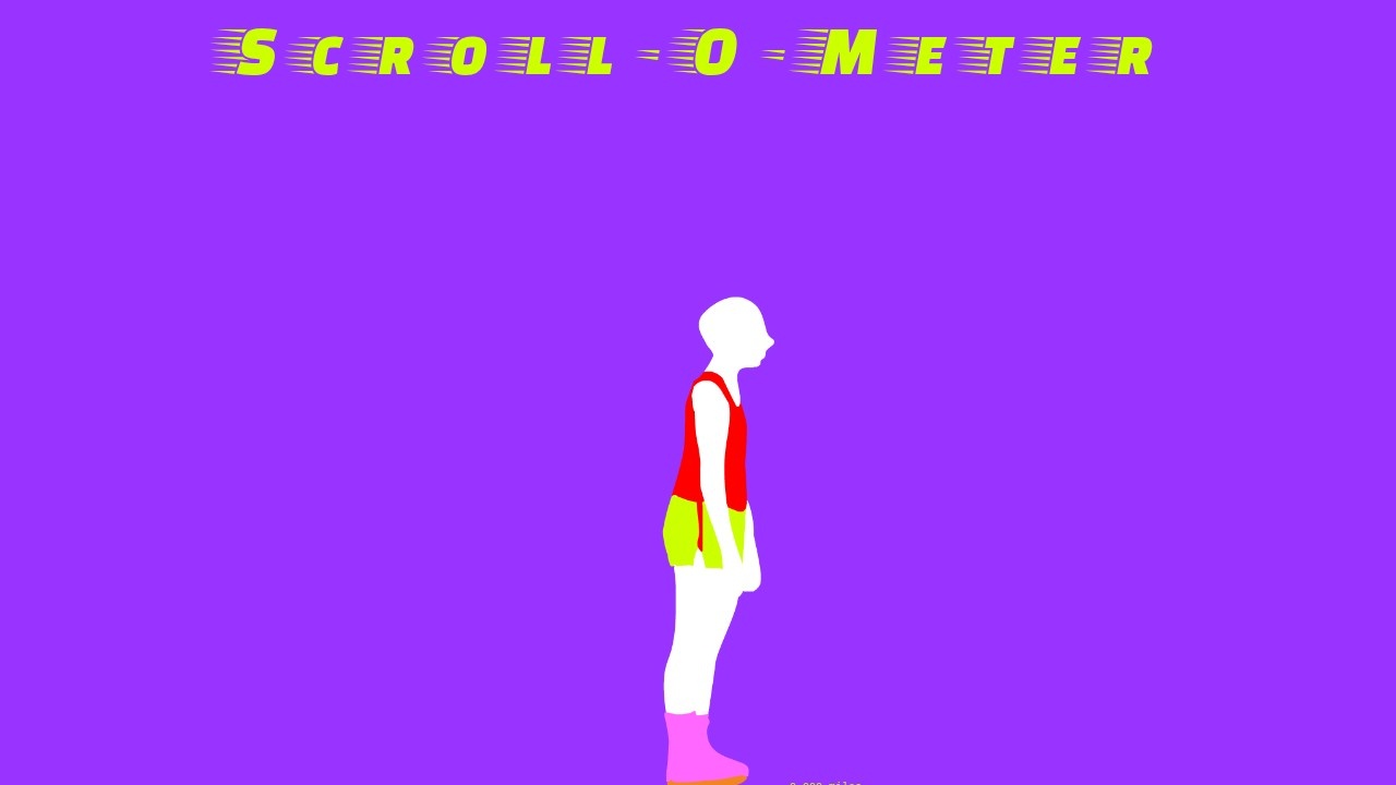 Scroll-O-Meter