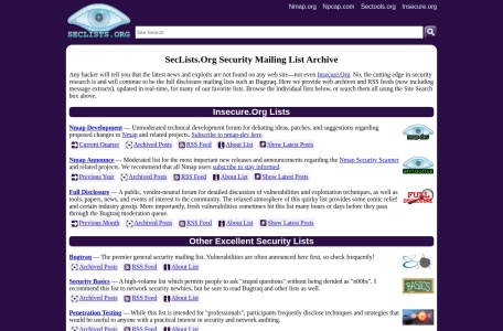 Bugtraq Mailing List