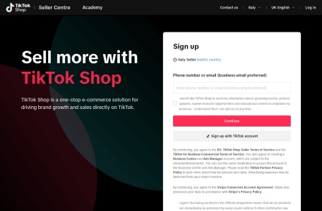 TikTok Shop·意大利