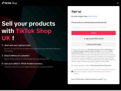 TikTok Shop·英国