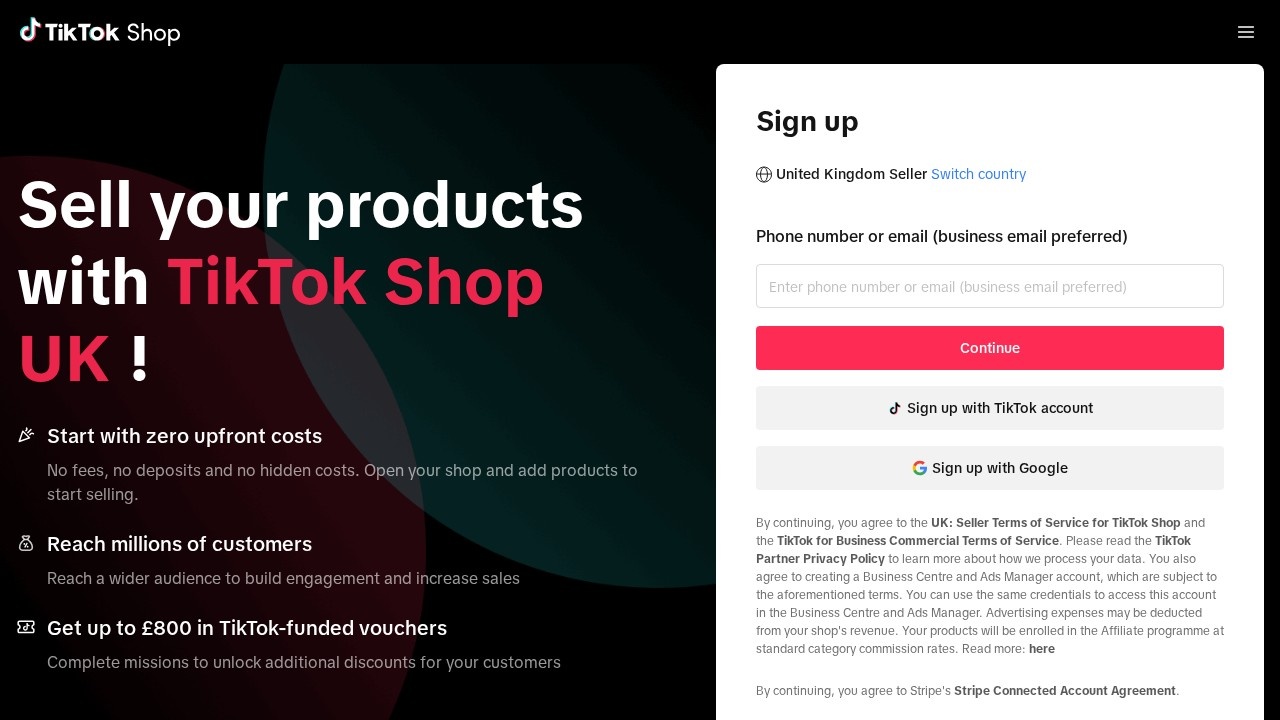 TikTok Shop·英国