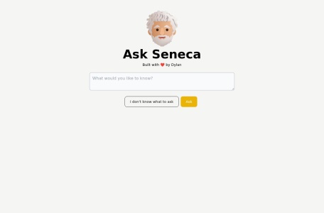 Ask Seneca