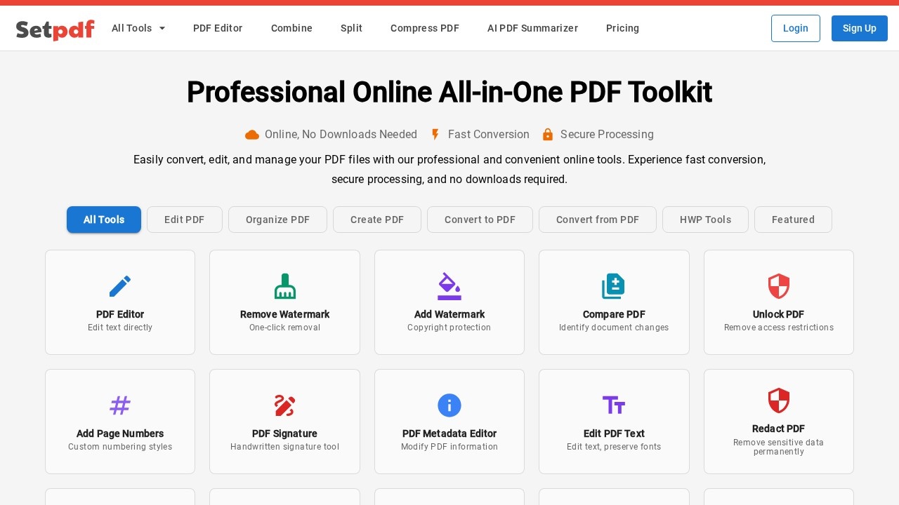 SetPDF
