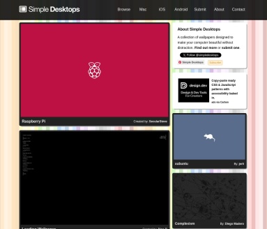 Simple Desktops
