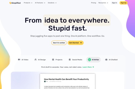 Simplified-AI Essay Writer