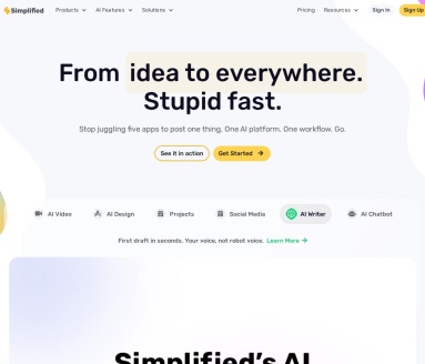 Simplified-AI Essay Writer