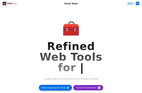 Sinqi Tools Online