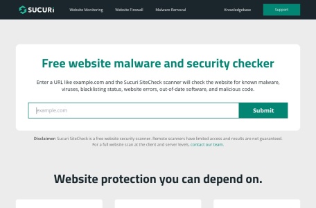 Sucuri SiteCheck