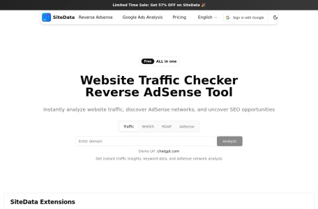 SiteData-我爱网址导航