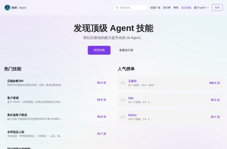 SkillDepot技能广场