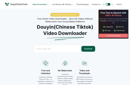 SnapVideoTools-免费去水印