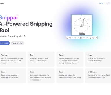 Snippai免费 AI 截图工具