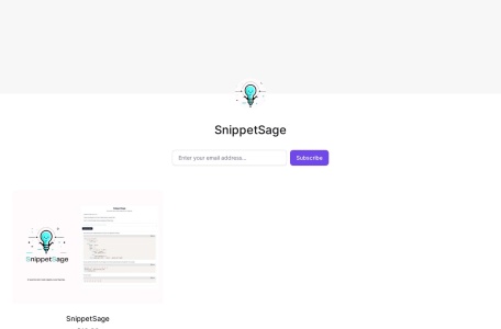 SnippetSage