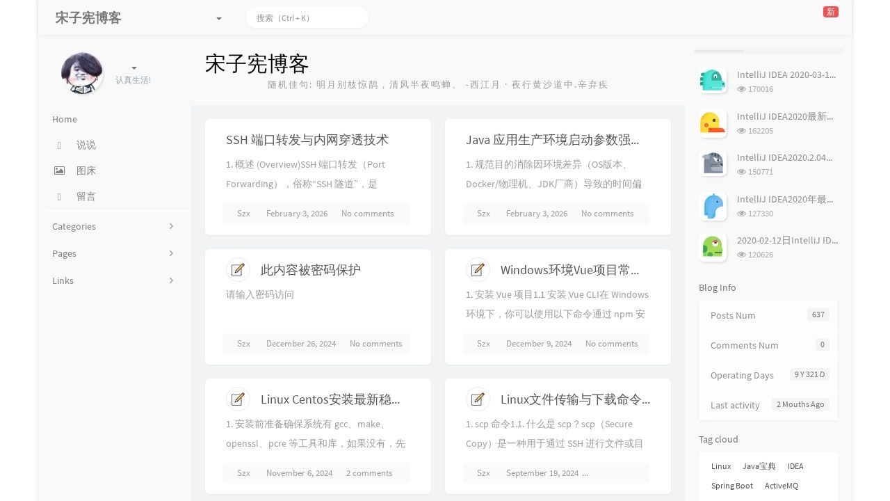 宋子宪博客