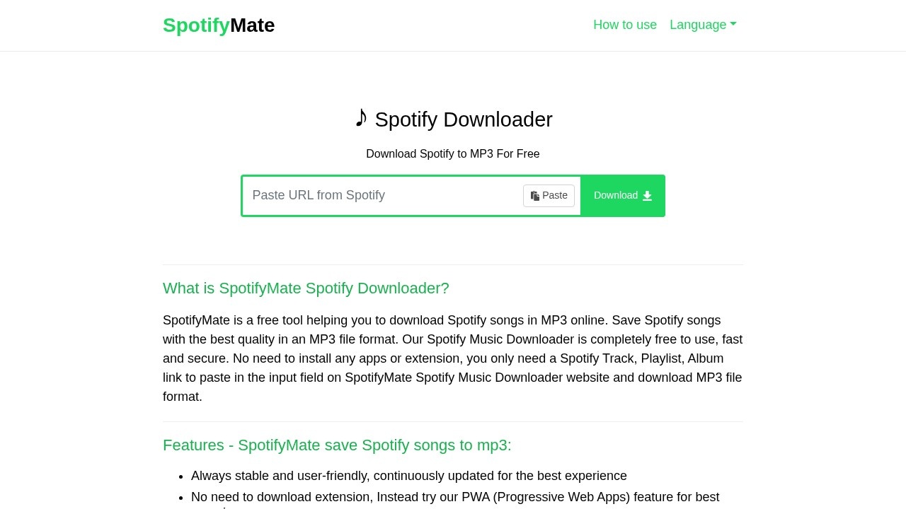 SpotifyMate歌曲解析