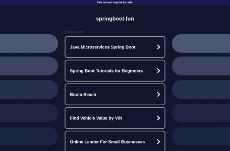 Spring Boot 中文导航