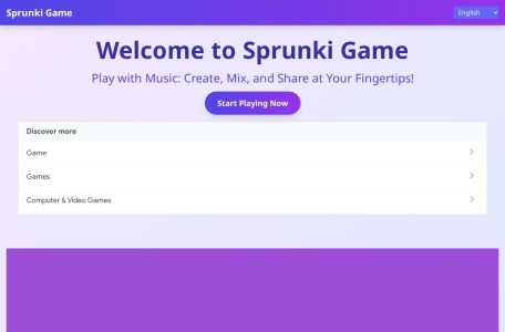 Sprunki Game 音乐游戏