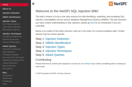SQL Injection Wiki