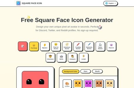 方脸图标生成器